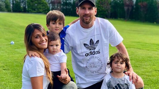 Ciro Messi fue bautizado en Argentina