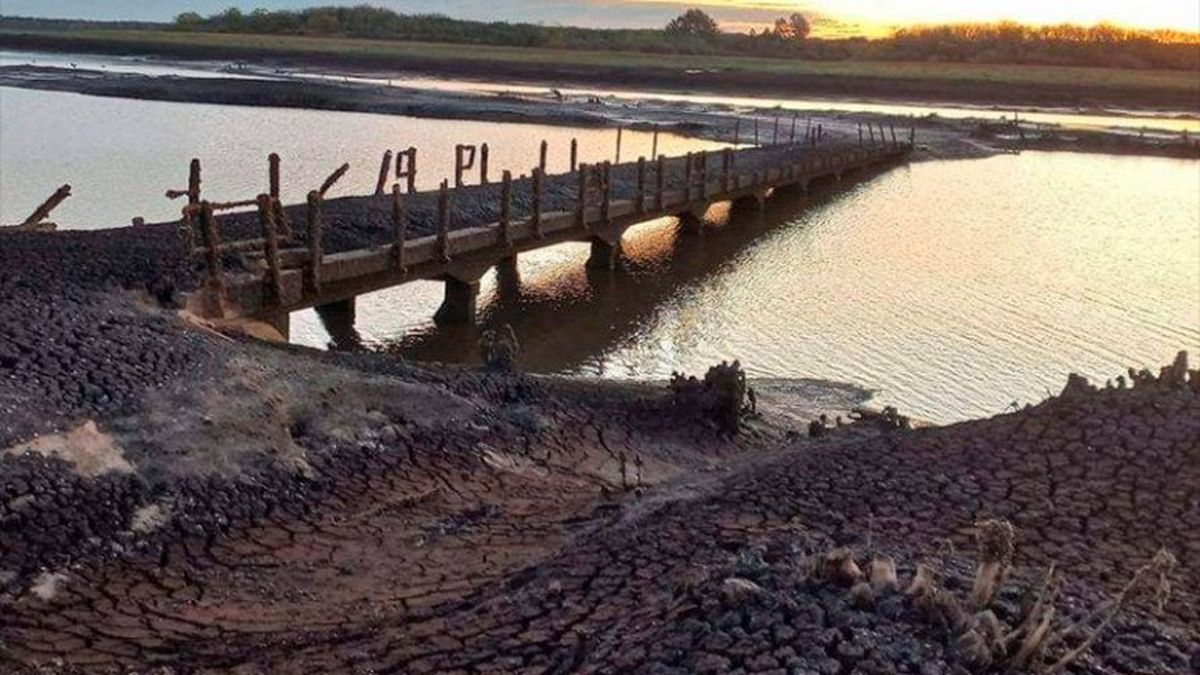 La sequía puso en peligro la asistencia de agua potable en Uruguay. (Foto: archivo)