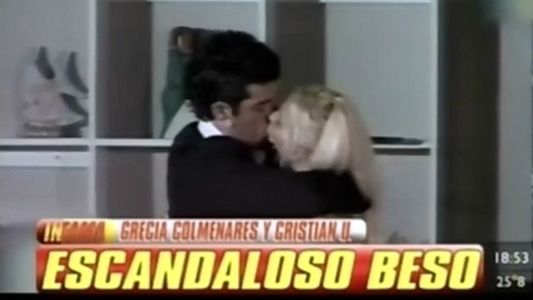 Cristian “U”, Grecia Colmenares y el beso de la discordia