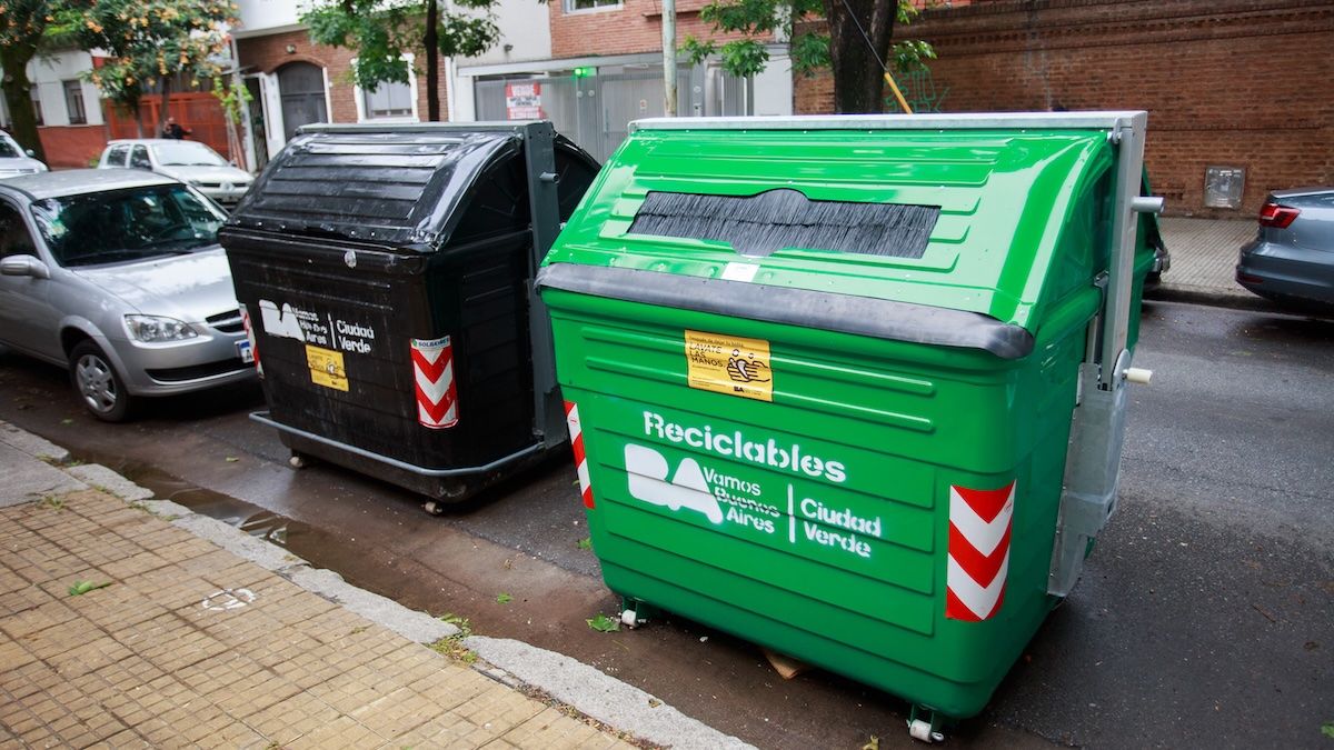 La Ciudad sancionará a las personas que revuelvan la basura (Foto: gobierno de la Ciudad de Buenos Aires).