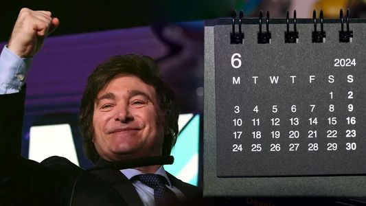 Milei trasladó un feriado CLAVE: cuándo cae el NUEVO y último FINDE XXL en Argentina