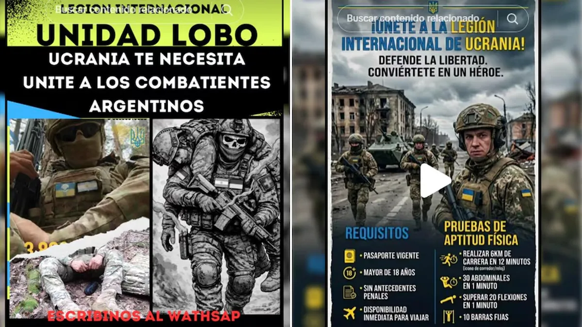 Avisos compartidos por Otero en sus redes. 