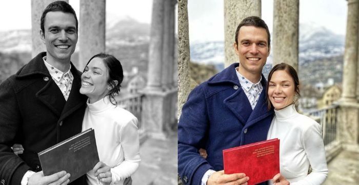 ¡Sorpresa! Laura Laprida se casó en Suiza tras tres años de noviazgo