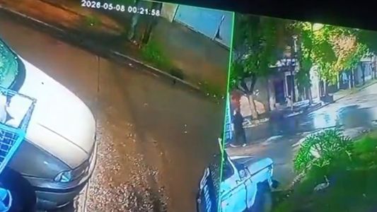 Video impactante: un menor disparó contra la casa de un compañero del colegio