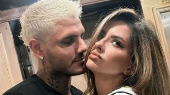 Las primeras fotos de Mauro Icardi y la China Suárez en Milán con un particular mensaje