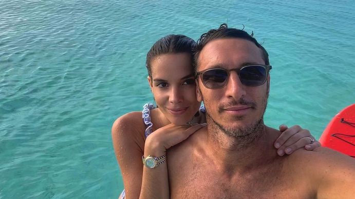 Mirá el paradisíaco festejo de Pico Mónaco y Diana Arnopoulos