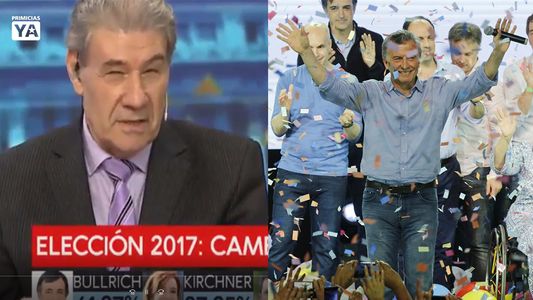 Cómo reaccionó Víctor Hugo Morales ante la derrota de Cristina y el triunfo del macrismo a nivel nacional