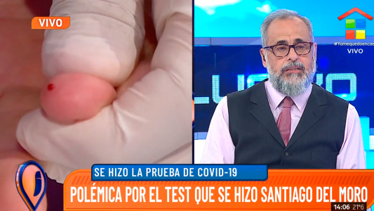Fuerte crítica de Rial al nuevo ciclo de Santiago del Moro por el test de coronavirus: No están para el show