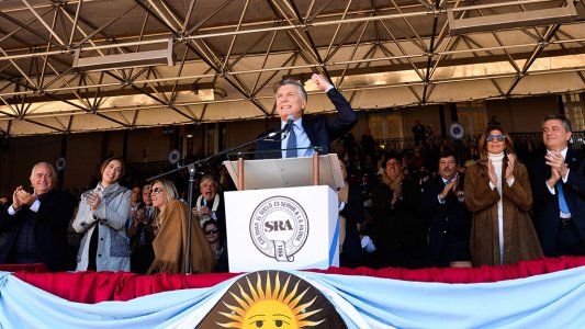 Macri habló de ponerle fin a las retenciones y aseguró: La rueda está girando y tomará más velocidad cuando confirmemos que no volvemos al pasado”
