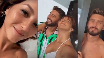 La intimidad de las vacaciones de Nicolás Occhiato y Flor Vigna: playa, comidas y torneo de ping pong