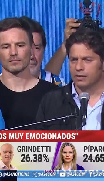 Axel Kicillof celebró su reelección: No nos venció la resignación ni la antipolítica