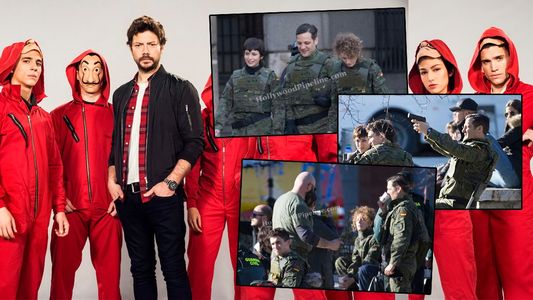 Las primeras imágenes de Rodrigo de la Serna en La Casa de Papel 3