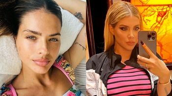 La China Suárez presumió su nuevo tatuaje y Wanda Nara no tardó en reaccionar