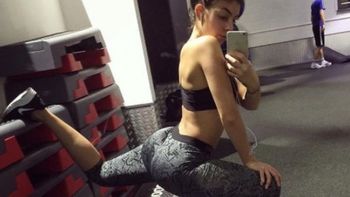 El entrenamiento ultra hot de la mujer de Cristiano Ronaldo