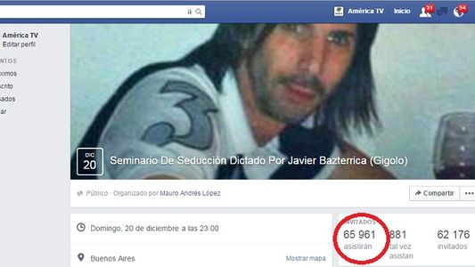 Seminario de seducción dictado por el Gigoló