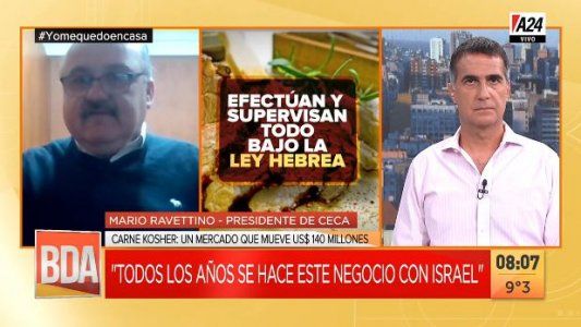 Llegó una delegación de rabinos para certificar carne Kosher