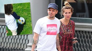 Milo, el hijo de René y Soledad Fandiño, la rompe en el fútbol