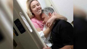 Patricio Di Palma y su hija Agustina se tatuaron el riñón que le donó el ex piloto del Turismo Carretera