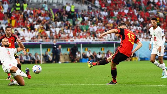 ¡Histórico! Marruecos sorprendió a Bélgica y le ganó 2-0 por el Grupo F