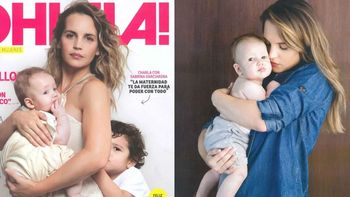 Sabrina Garciarena y la primera producción con sus hijos Beltrán y León