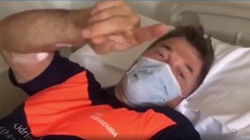 Fernando Burlando habló desde la clínica tras el accidente en un partido de polo