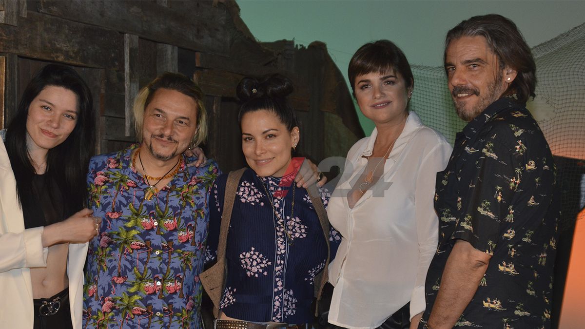 Araceli Gonz&aacute;lez y Fabi&aacute;n Mazzei (Fotos Rs Fotos)