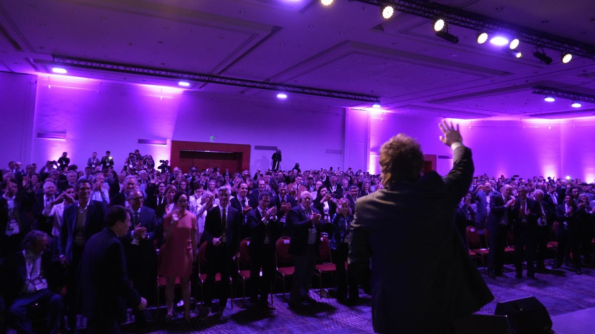 El mandatario cuestion&oacute; el desempe&ntilde;o de los gobiernos anteriores y destac&oacute; los resultados que, seg&uacute;n sostuvo, consigui&oacute; su gesti&oacute;n. (Foto: Presidencia)&nbsp;