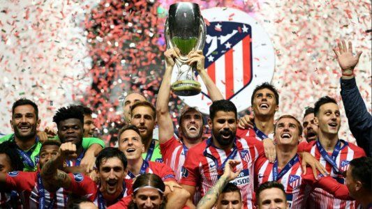 ¡Cholazo!: Atlético de Madrid le ganó 4 a 2 al Real Madrid y se consagró campeón de la Supercopa de Europa