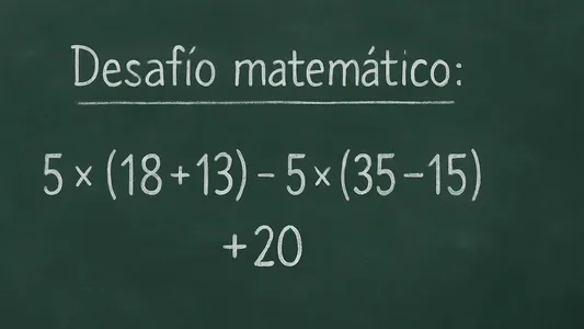Desafío matemático: ¿en cuánto tiempo lográs resolver esta cuenta?
