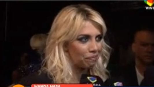 La llegada de Wanda Nara al país