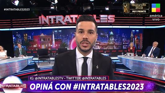 A una semana de las PASO, volvió Intratables con la presencia de todo el arco político