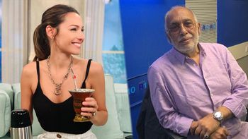 El tenso móvil del Negro Oro con Pampita que la modelo prefirió no poner al aire