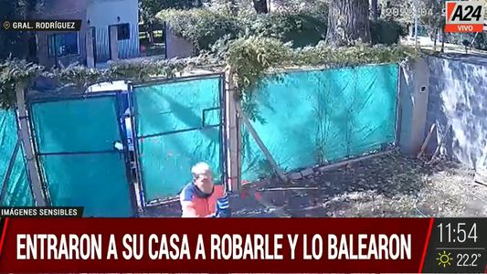 Un hombre fue baleado en General Rodríguez y pidió desesperadamente ayuda: Me dieron un tiro
