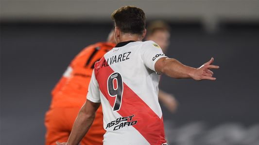 El triplete de Julián Álvarez en el triunfo de River ante San Lorenzo