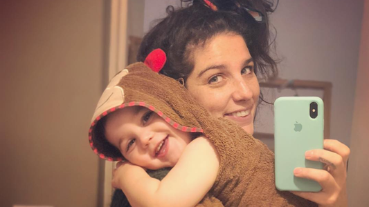 Juana Repetto y su polémica foto en el baño con Toribio, que escandalizó las redes