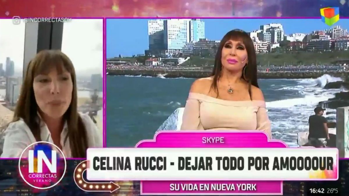 Celina Rucci dio detalles de su nueva vida por amor desde Nueva York