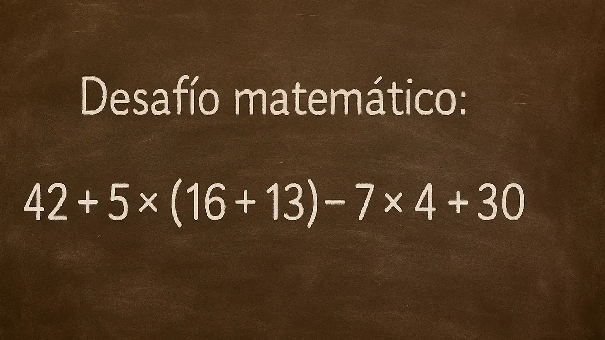 La regla esencial para resolver este desafío matemático es conocido como PEMDAS (por sus siglas en inglés) o jerarquía de operaciones.