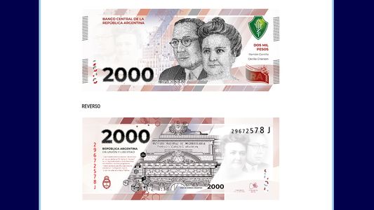 Billete de 2 mil pesos: el Gobierno anunció cuándo comenzará a circular