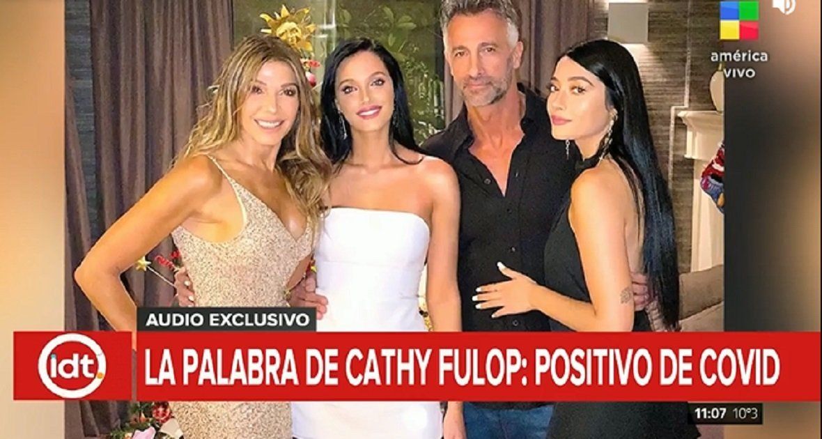 Catherine Fulop, Tiziana y Ova Sabatini, positivos de coronavirus