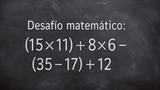 Desafío matemático: pocos lo resuelven antes de los 10 segundos
