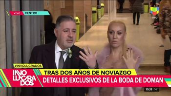 Fabián Doman se casó con María Laura de Lillo