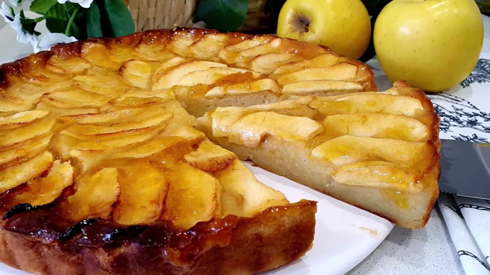 Alternativa deliciosa y saludable: Tarta de manzana sin harina ni leche