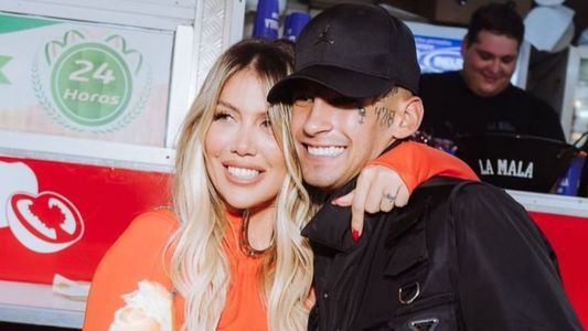 El romántico gesto de L-Gante y la reacción de Wanda Nara en medio de los rumores de crisis