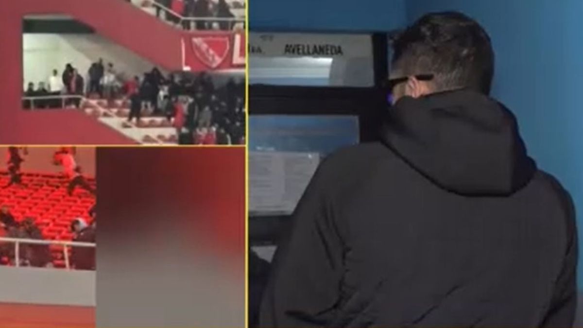 Violencia y escándalo internacional: liberan a 104 hinchas de Universidad de Chile tras los incidentes en la cancha de Independiente. (Foto: captura de video)