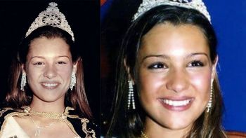 Todas las fotos: Así lucía Pampita a los 16 años, como Reina Nacional de los Estudiantes