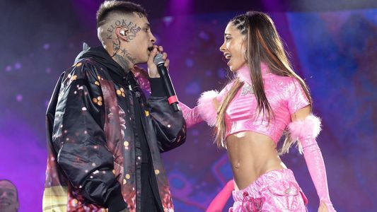El fuerte enojo de L-Gante en el show de Tini Stoessel: los insólitos motivos