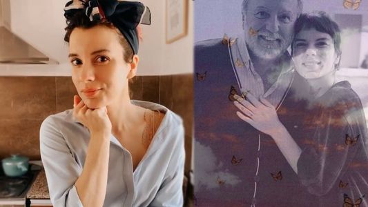 Gimena Accardi mostró el emotivo regalo que le dio su papá antes de morir