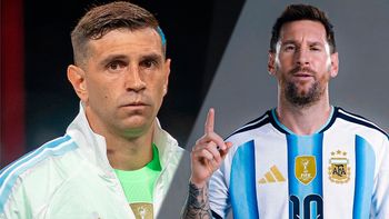 La curiosa reacción del Dibu Martínez al partido de despedida de Lionel Messi La curiosa reacción del Dibu Martínez al partido de despedida de Lionel Messi