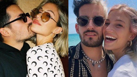 Stefi Roitman y Ricky Montaner compartieron su primer día de playa tras siete meses de encierro