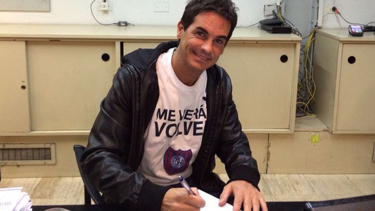 Caire se sumó a los famosos que ya aportaron su M2 por San Lorenzo